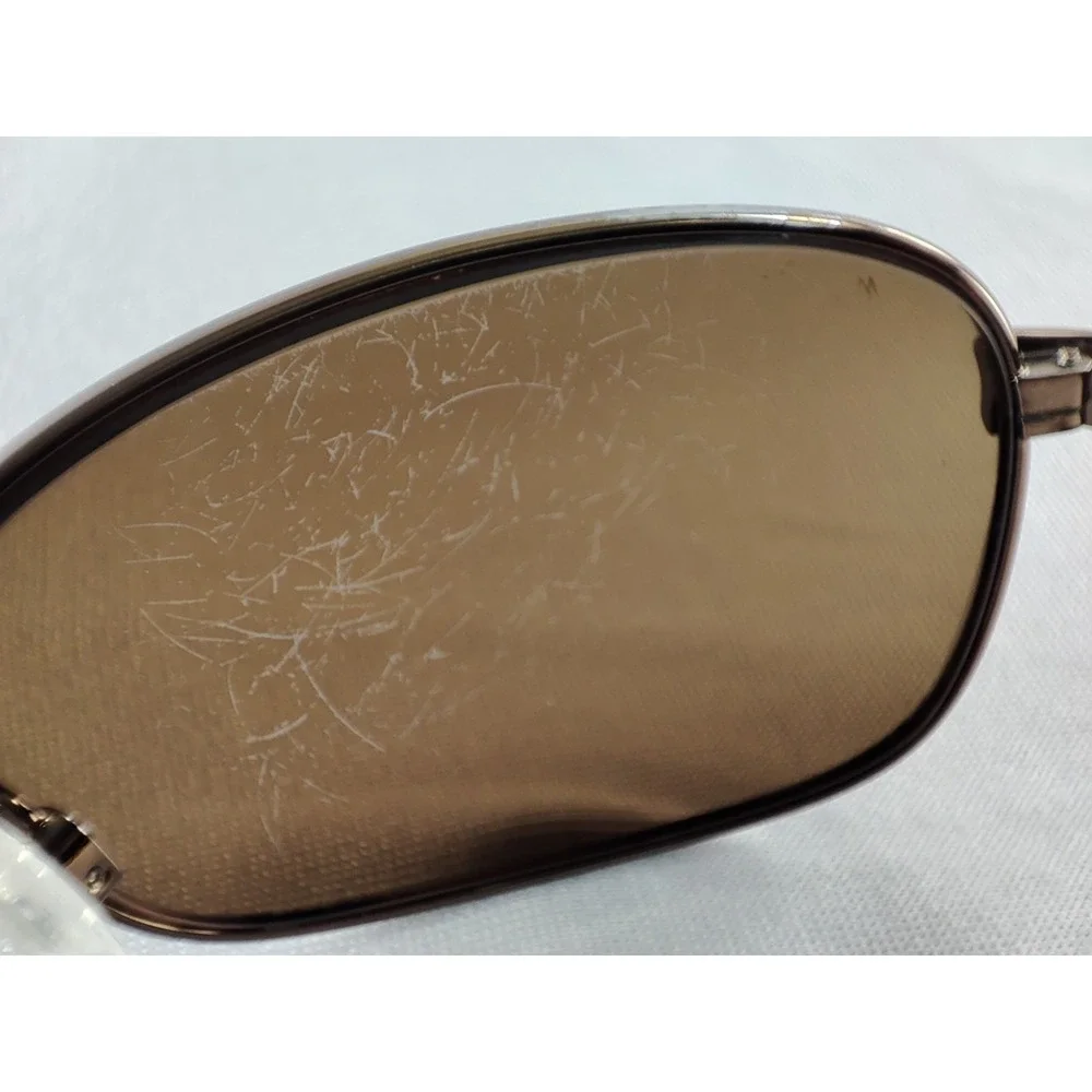 Maui Jim MJ-131-19 Islander Sunglasses Copper Metal HCL Bronze Polarized Italy